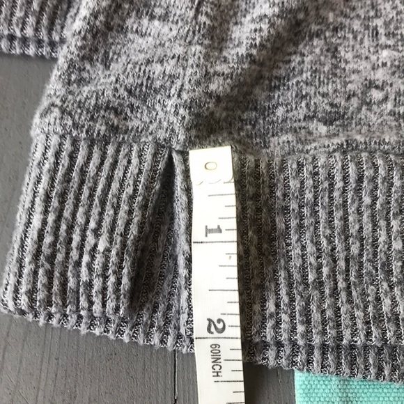 Workshop Republic Clothing Soft Gray Long Sleeve Turtleneck Sweater - Picture 5 of 5